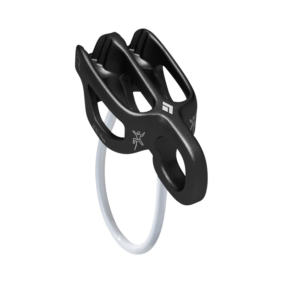 Black Diamond ATC-Guide belay device in black